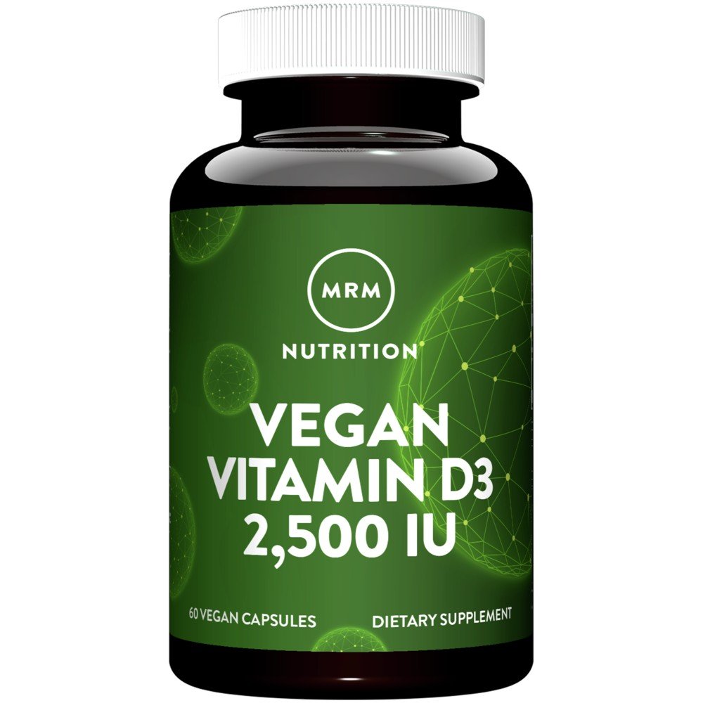 MRM (Metabolic Response Modifiers) Vegan Vitamin D3 2500IU 60 VegCap