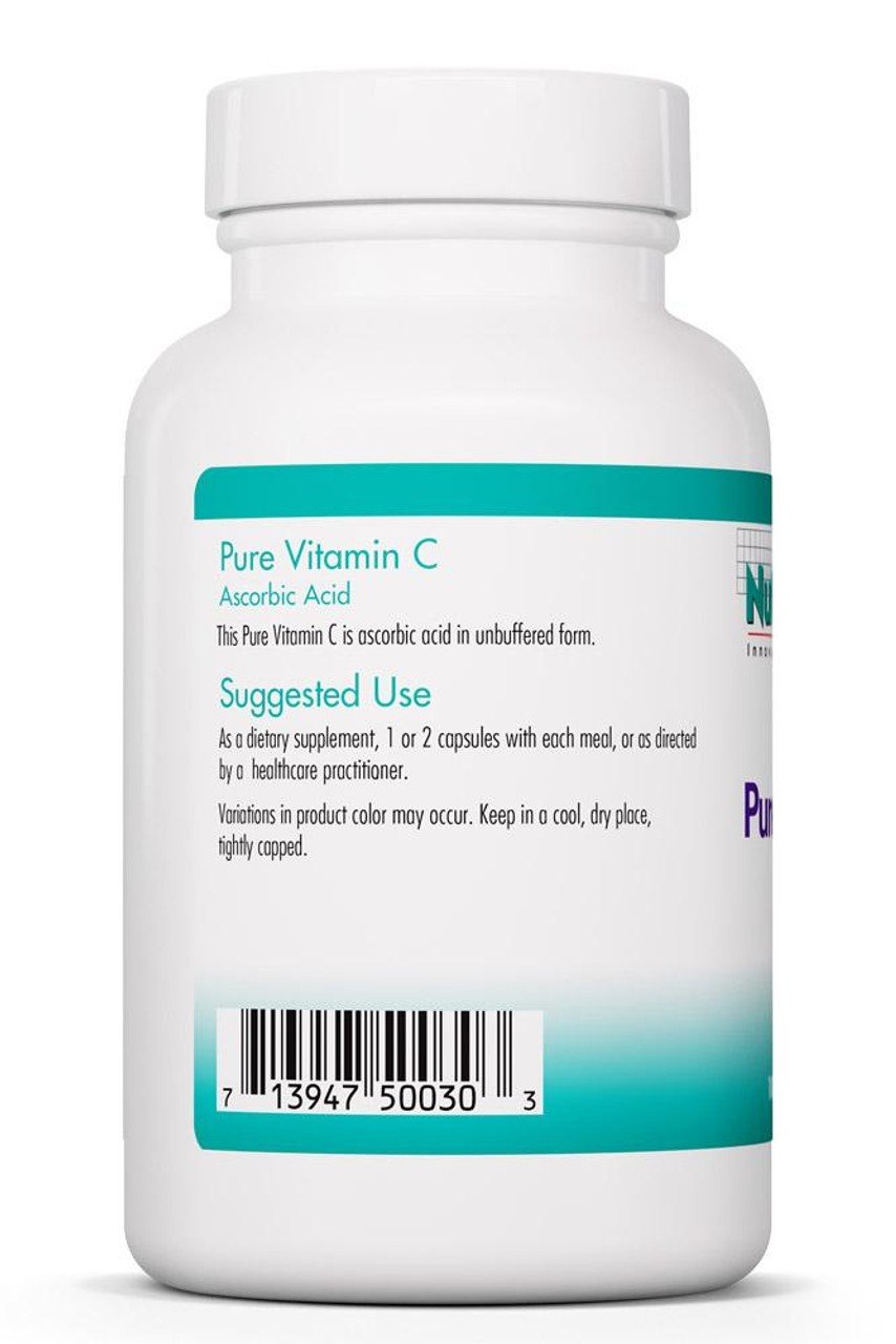 Nutricology Pure Vitamin C 120 g (4.2 oz) Powder