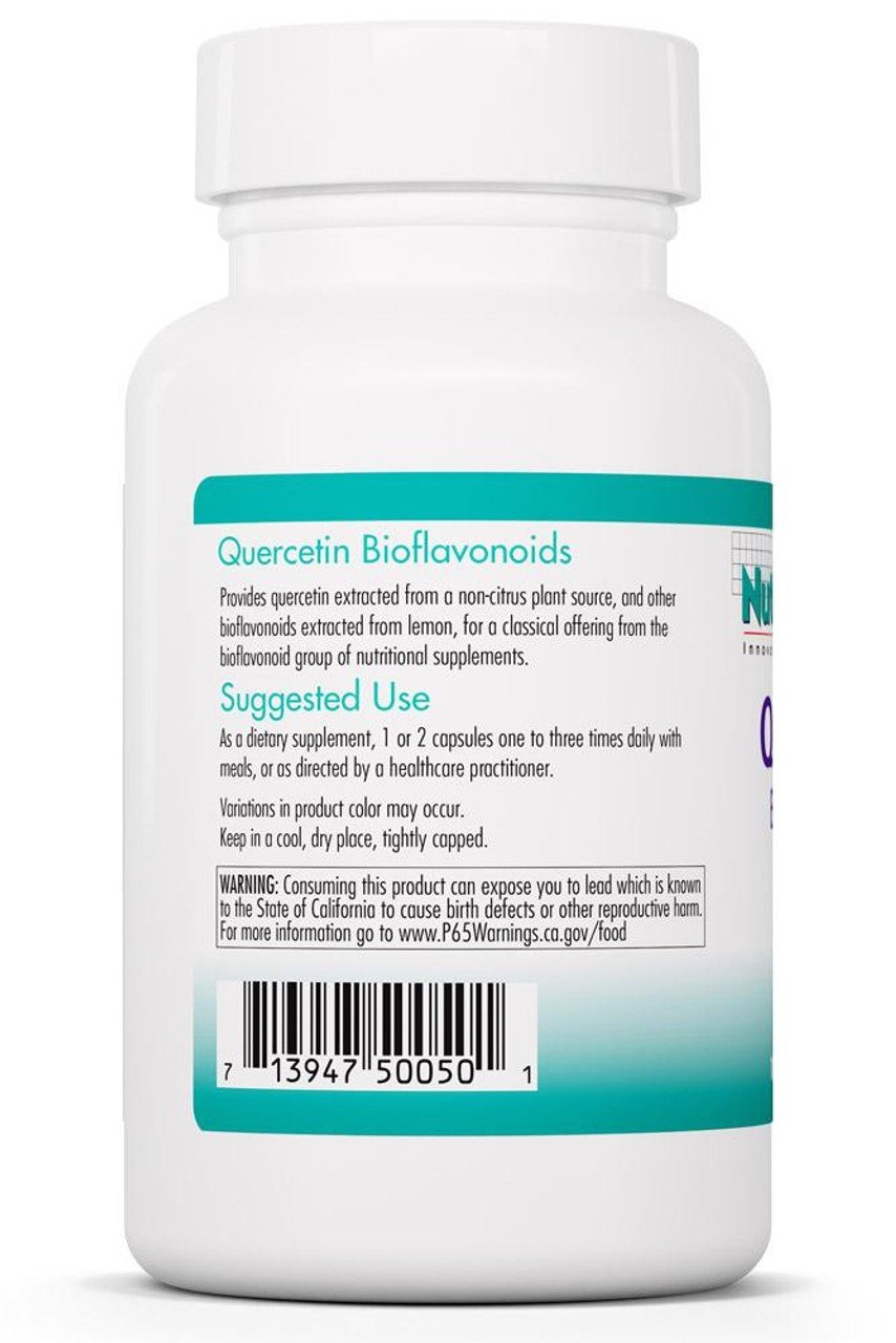 Nutricology Quercetin Bioflavonoids 100 VegCap