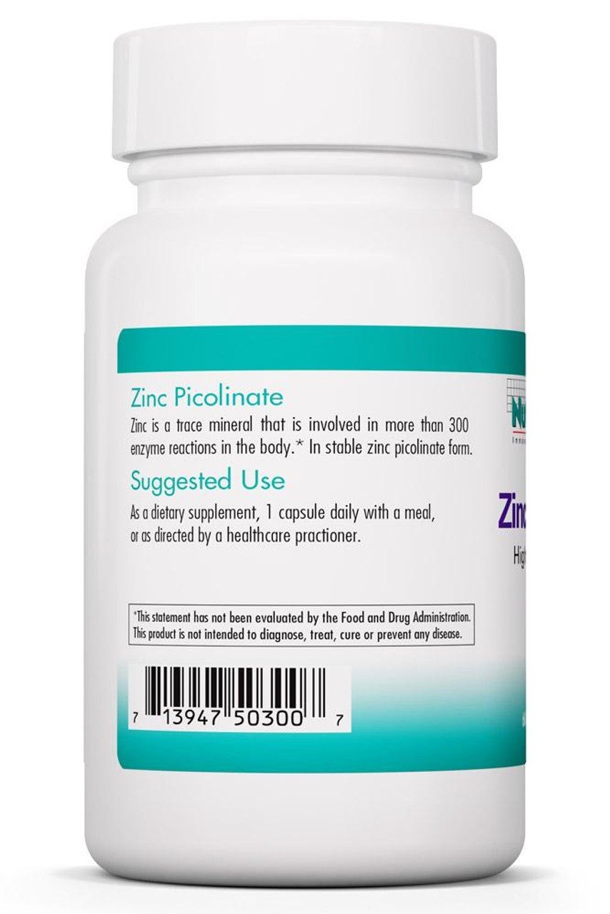 Nutricology Zinc Picolinate 60 VegCap