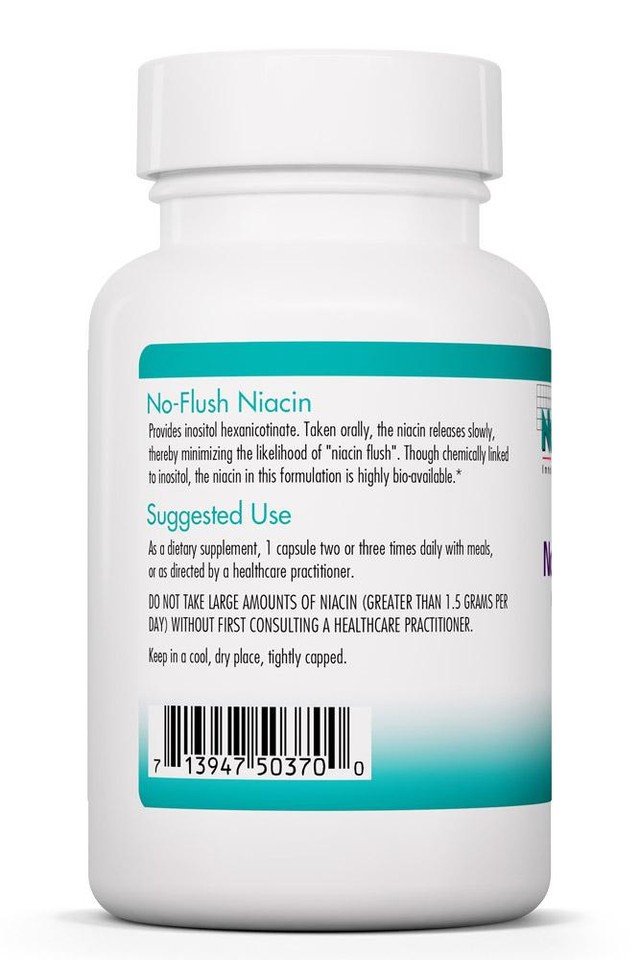 Nutricology No-Flush Niacin 75 VegCap