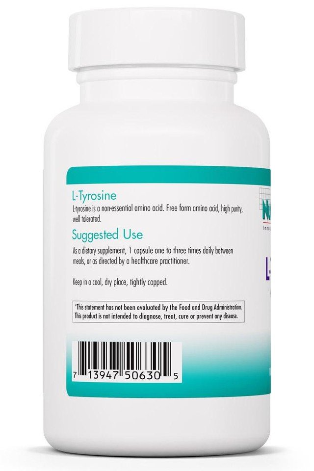 Nutricology L-Tyrosine 500mg 100 VegCap