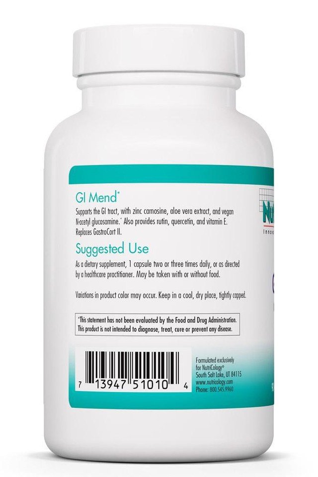 Nutricology GI Mend 90 Capsule