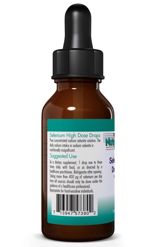 Nutricology Selenium High Dose Drops 15 mL (0.50 fl oz) Liquid