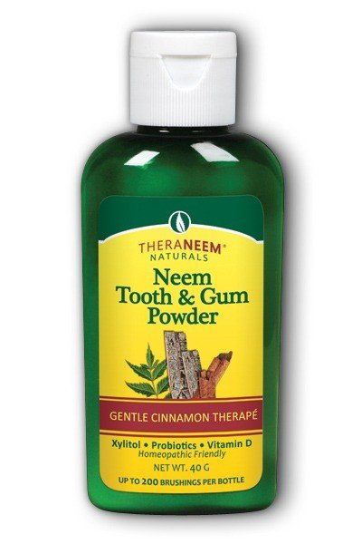 Organix South TheraNeem Tooth &amp; Gum Powder - Cinnamint 40 g Powder