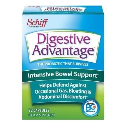 Schiff Digestive Advantage Intensive Bowel Support 32 Capsule