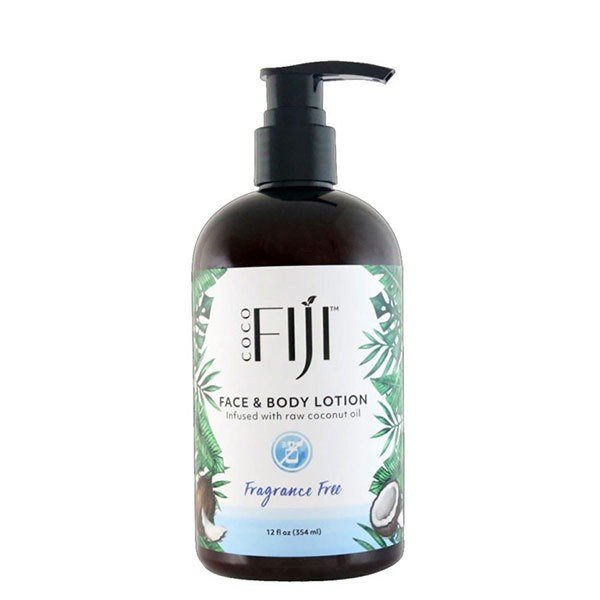 Organic Fiji Fragrance Free Moisturizer 12 oz Lotion