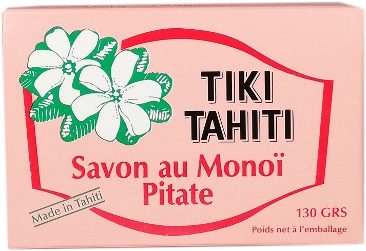 Monoi Tiare Cosmetics Soap Bar Jasmine (Pitate) 4.6 oz Bar Soap