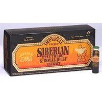 Imperial Elixir (Ginseng Company) Siberian Eleuthero Extract w/Royal Jelly Vials 30 Vial