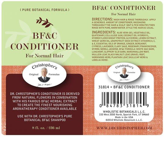 Christopher&#39;s Original Formulas BF&amp;C Conditioner 8 oz Liquid