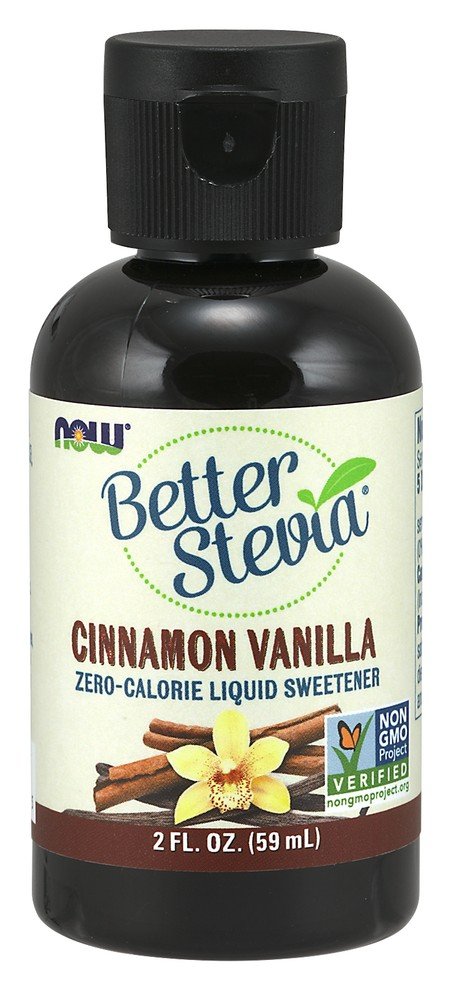 Now Foods BetterStevia Cinnamon Vanilla Liquid 2 fl oz Liquid