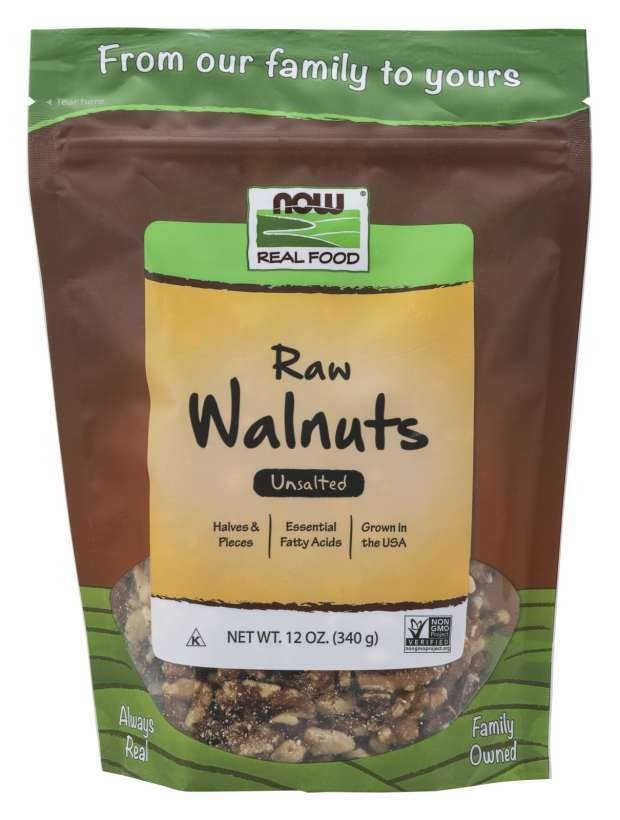 Now Foods Walnuts 12 oz Bag