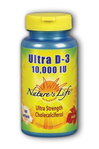 Natures Life Ultra D-3 100 Softgel