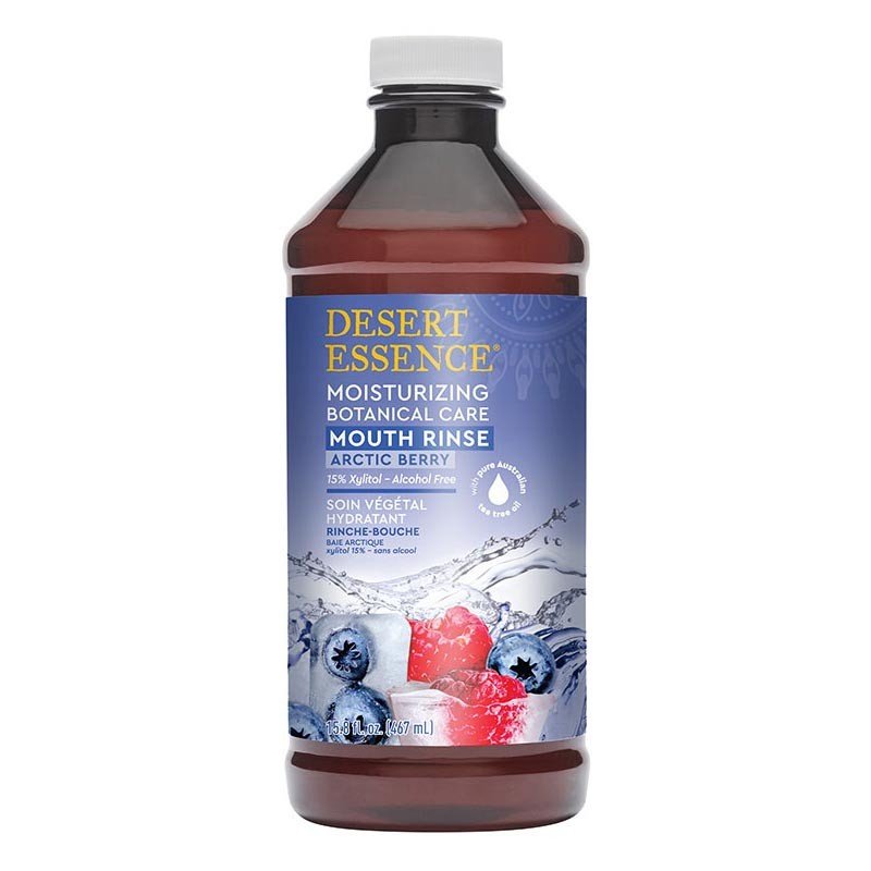 Desert Essence Arctic Berry Moisturizing Botanical Care Mouth Rinse 15.8 fl oz Liquid