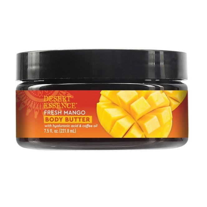 Desert Essence Fresh Mango Body Butter 7.5 oz Container