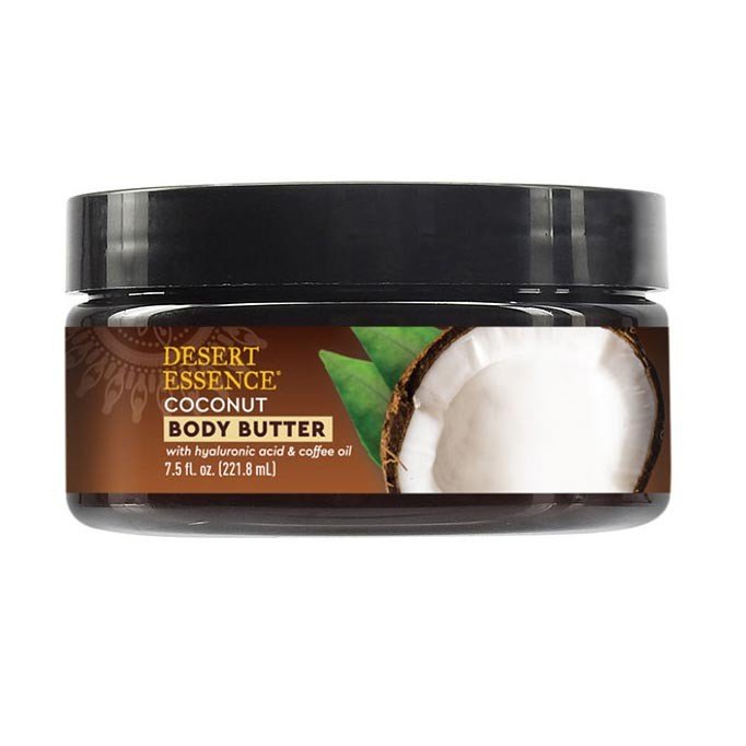 Desert Essence Coconut Body Butter 7.5 oz Container