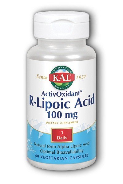 Kal R-Lipoic Acid ActivOxidant (100 mg) 60 VegCap