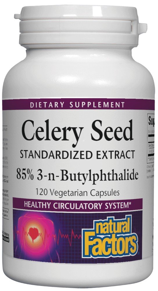 Natural Factors Celery Seed Extract 120 VegCap