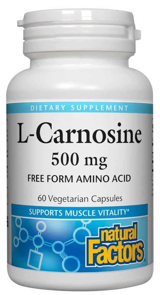 Natural Factors L-Carnosine 500mg 60 VegCap