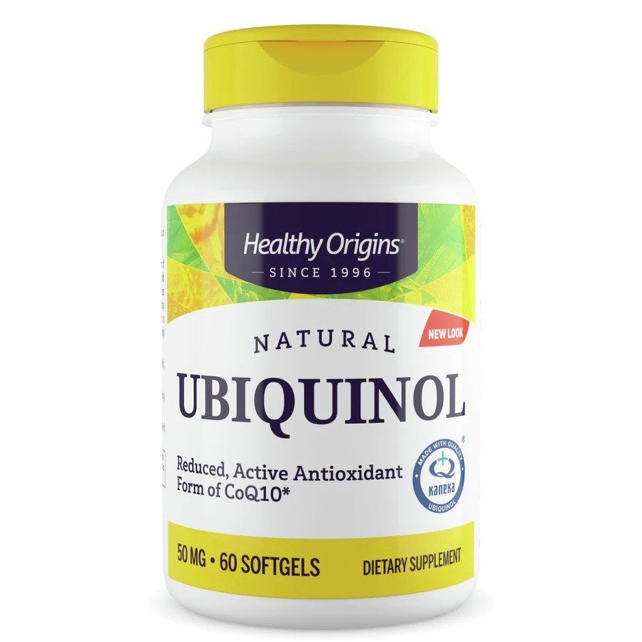 Healthy Origins Ubiquinol 50mg Kaneka QH 60 Softgel