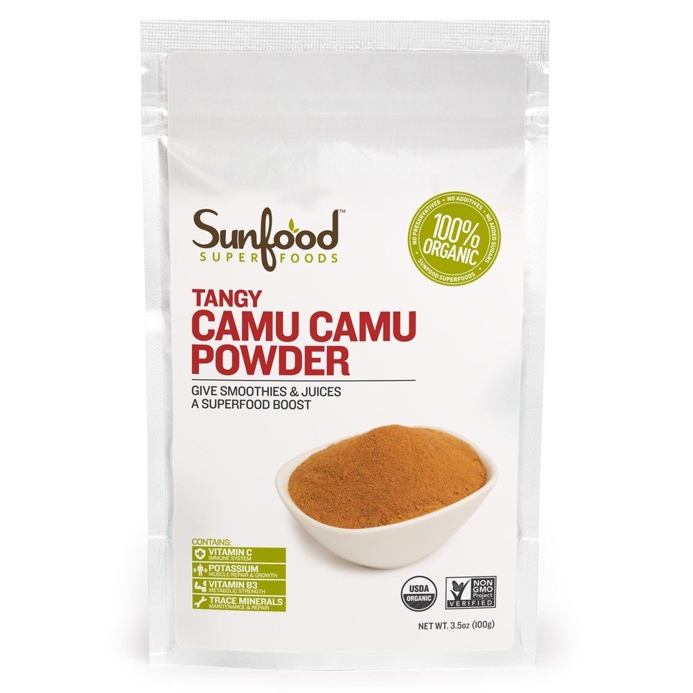 Sunfood Tangy Camu Camu Powder 4 oz Bag