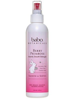 Babo Botanicals Smooth Detangling Spray Berry Primrose 8 oz Liquid