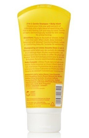 Weleda Baby Care 2in1 Gentle Shampoo + Body Wash - Calendula 6.8 oz Liquid