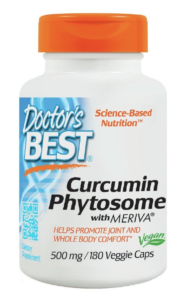 Doctors Best Curcumin Phytosome featuring Meriva 180 VegCap