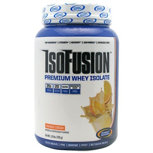 Gaspari Nutrition Isofusion Premium Whey Isolate-Orange Cream 1.6 lb Powder
