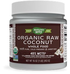 Nature&#39;s Way Raw Coconut 16 oz Oil