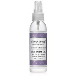 Deep Steep Dry Body Oil Lavender Chamomile 4 oz Spray