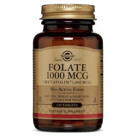 Solgar Folate 1000 MCG (as Metafolin) 120 Tablet
