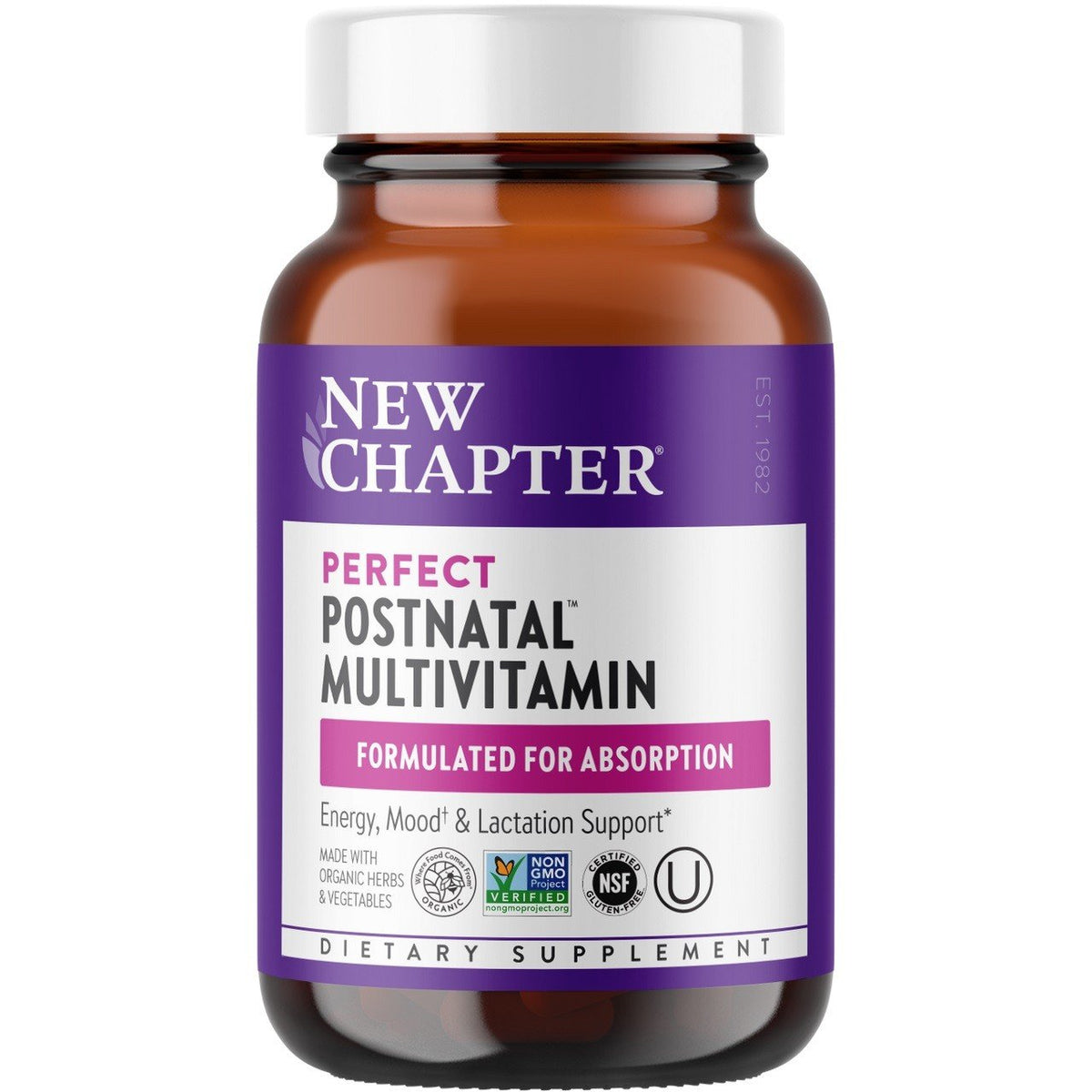 New Chapter Perfect Postnatal 96 Tablet