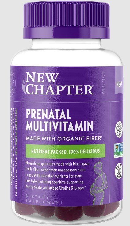 New Chapter Prenatal Vitamin Gummies 90 Gummy