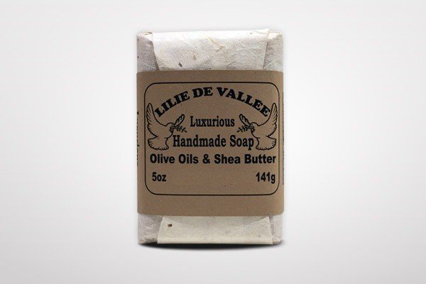 Lilie De Vallee Shea Butter Tea Tree-Orange 5 oz Bar Soap