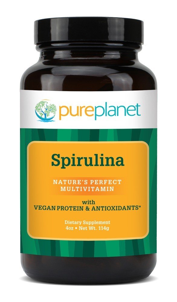 Pure Planet Products Premium Spirulina 4 oz Powder