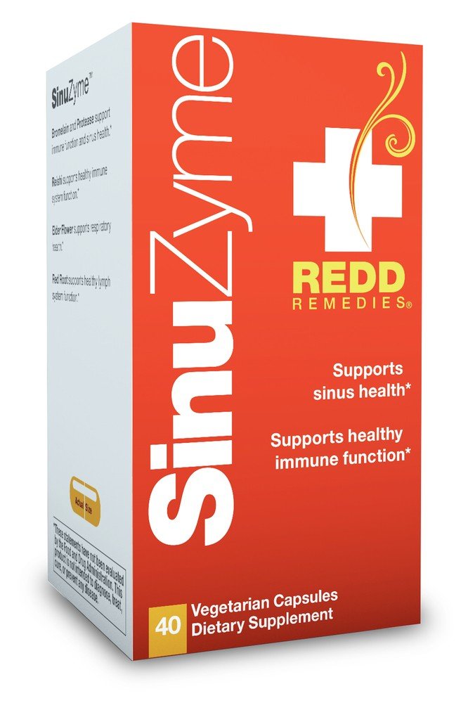 Redd Remedies SinuZyme 40 Capsule