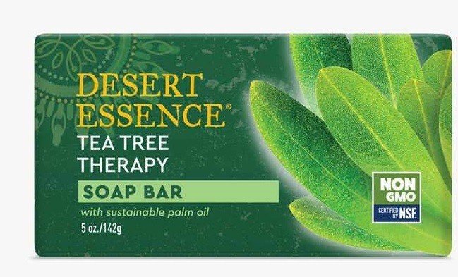 Desert Essence Cleansing Therapy Bar Soap Tea Tree 5 oz Bar Soap