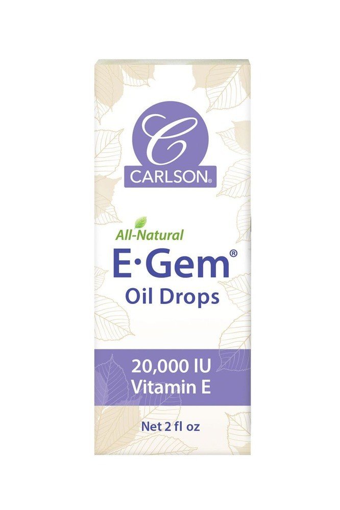 Carlson Laboratories Oil Drops E-Gem 2 fl oz Liquid