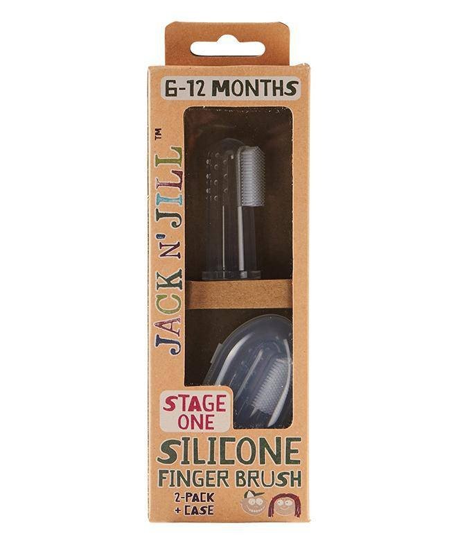 Jack N&#39; Jill Silicon Finger Brush Stage 1-2 1 Pack
