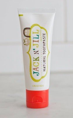 Jack N&#39; Jill Natural Toothpaste Organic Strawberry 1.76 oz Paste