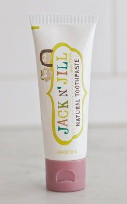Jack N&#39; Jill Natural Toothpaste Organic Raspberry 1.76 oz Paste