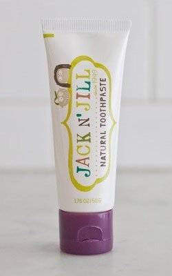Jack N&#39; Jill Natural Toothpaste Organic Blackcurrant 1.76 oz Paste