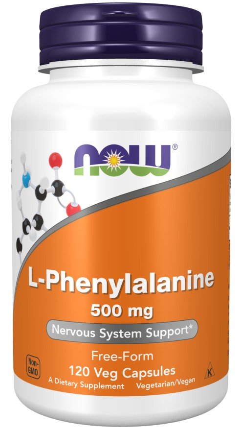 Now Foods Phenylalanine 500mg 120 Capsule