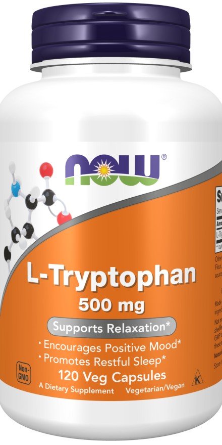 Now Foods Tyrosine 500mg 120 Capsule - VitaminLife