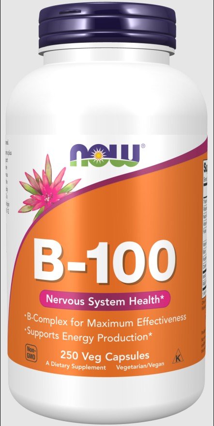 Now Foods B-100 250 Capsule