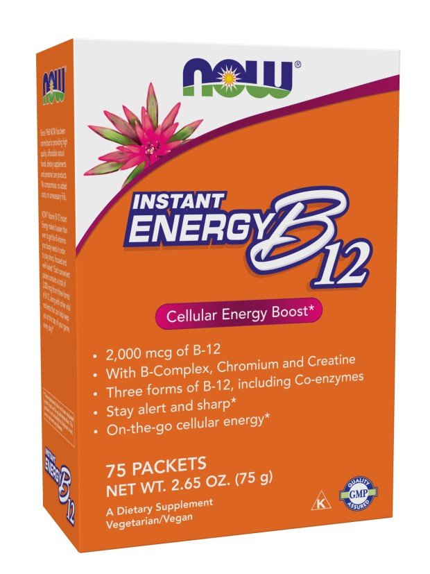 Now Foods B-12 Instant Energy Packet 75 Packet