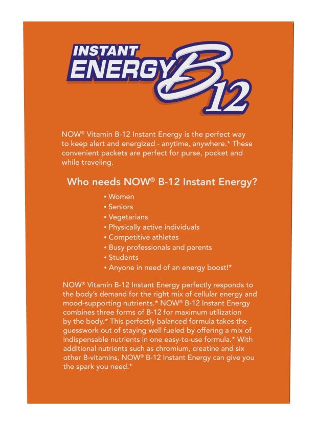 Now Foods B-12 Instant Energy Packet 75 Packet