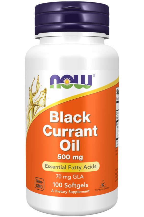 Now Foods Black Currant Oil 500mg 100 Softgel
