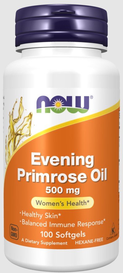 Now Foods Evening Primrose 500mg 100 Softgel